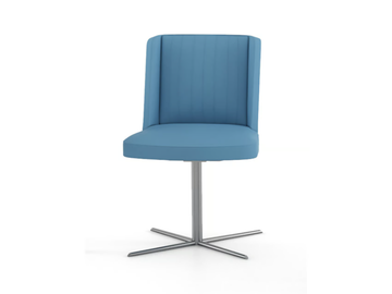 EMBRASSE MOI - Upholstered with 4-spoke base fabric chair by ESTEL GROUP - view 2